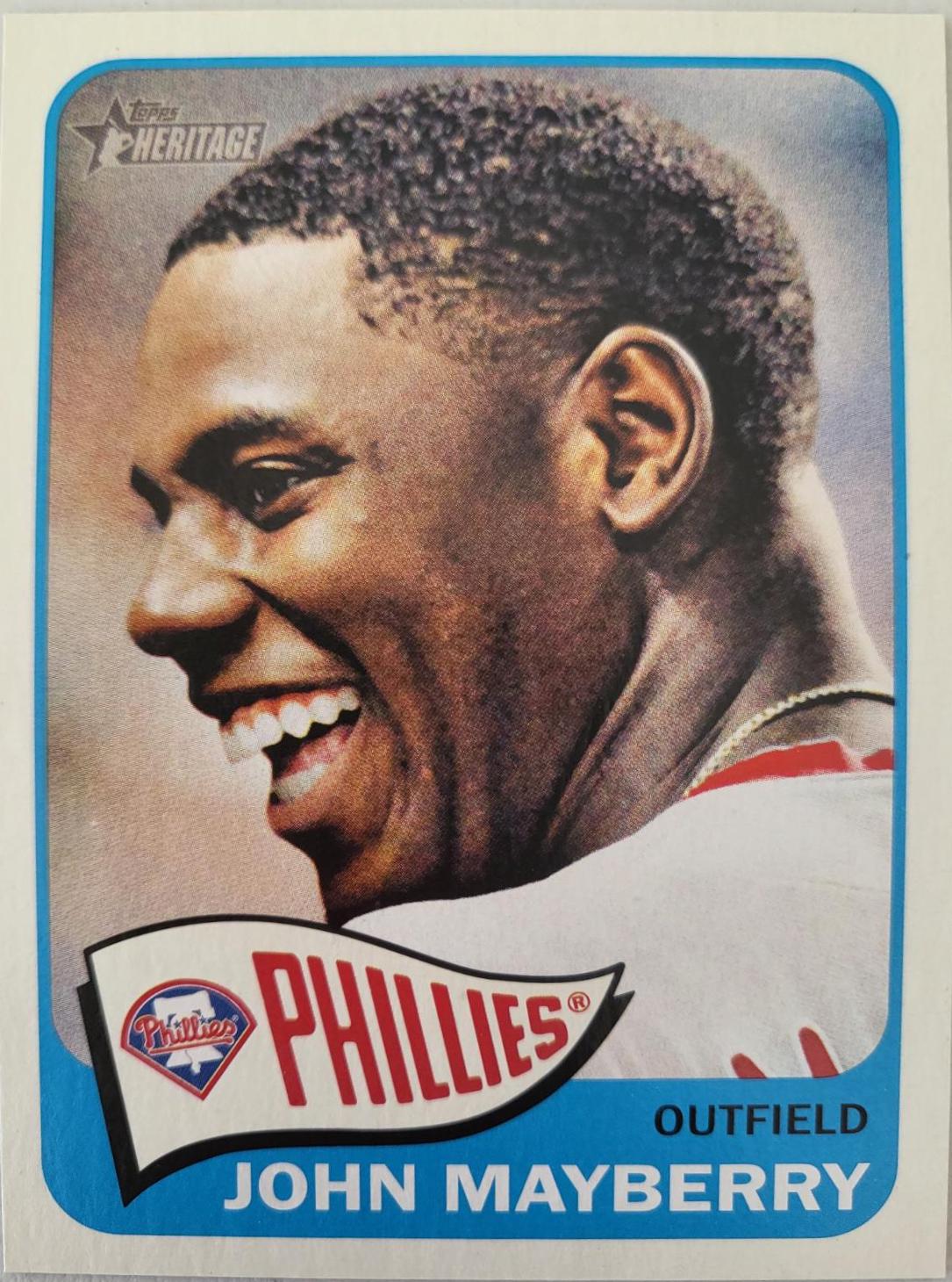 John Mayberry #17 Baseball Cards 2014 Topps Heritage