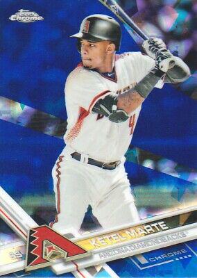 Ketel Marte #663 2017 Topps Chrome Sapphire Baseball