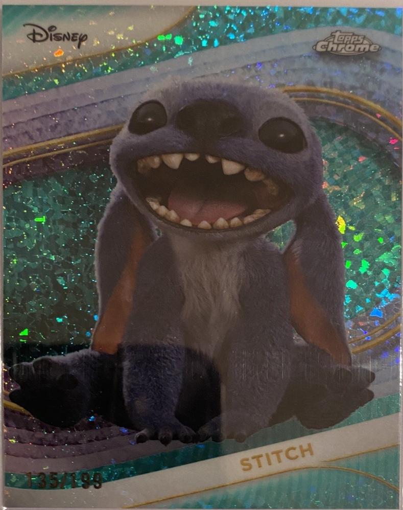 Stitch [Aqua Diamonds Refractor] #200