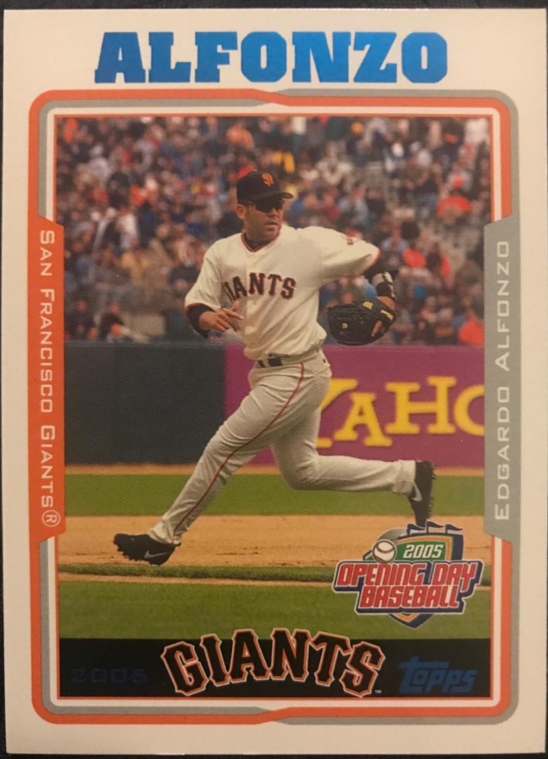 Edgardo Alfonzo #66 Baseball Cards 2005 Topps Opening Day