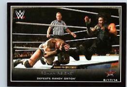 Roman Reigns #43 Wrestling Cards 2015 Topps WWE Road to Wrestlemania