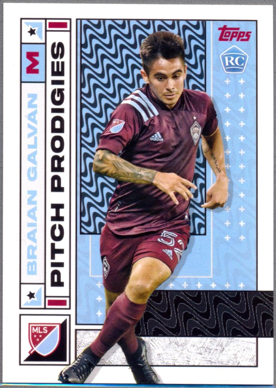 Braian Galvan #68 Soccer Cards 2022 Topps MLS