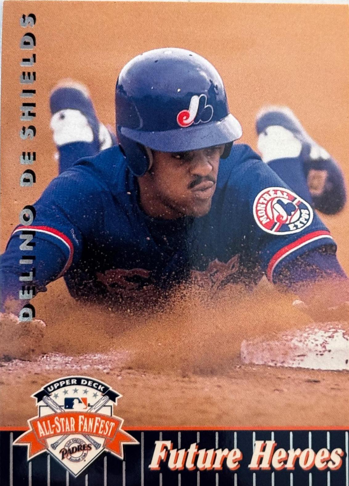 Delino DeShields #4 Baseball Cards 1992 Upper Deck Fanfest All Star Game