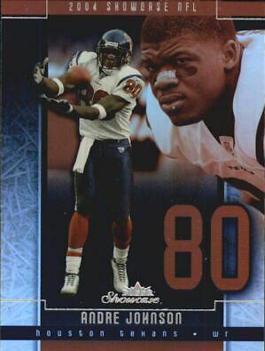 Andre Johnson #11 Football Cards 2004 Fleer Showcase