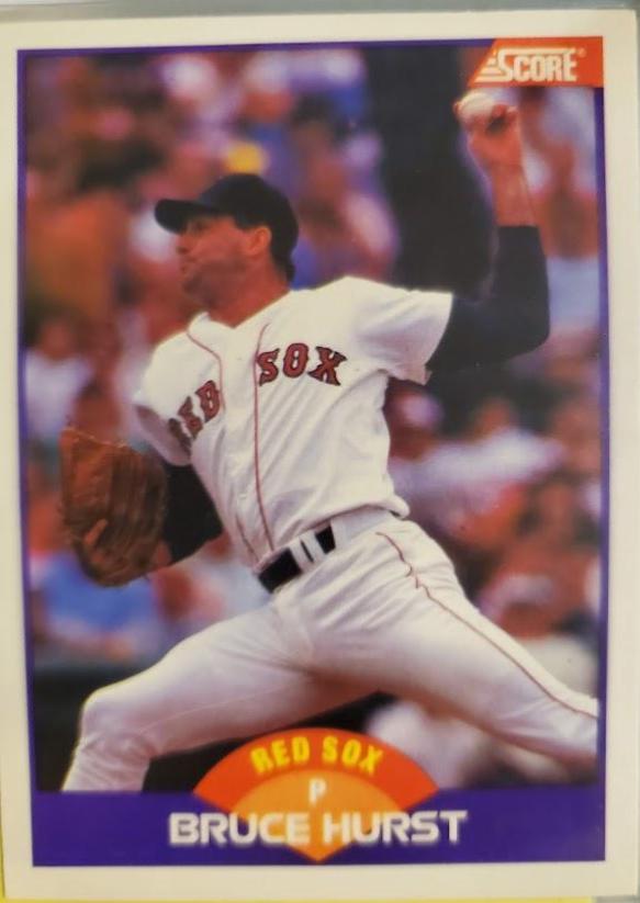 Bruce Hurst #325 Baseball Cards 1989 Score