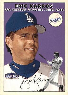 Eric Karros #20 Baseball Cards 2000 Fleer Tradition