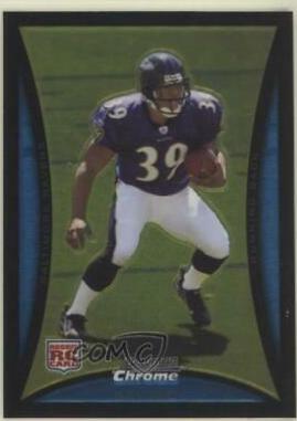 Ray Rice #BC73 Football Cards 2008 Bowman Chrome