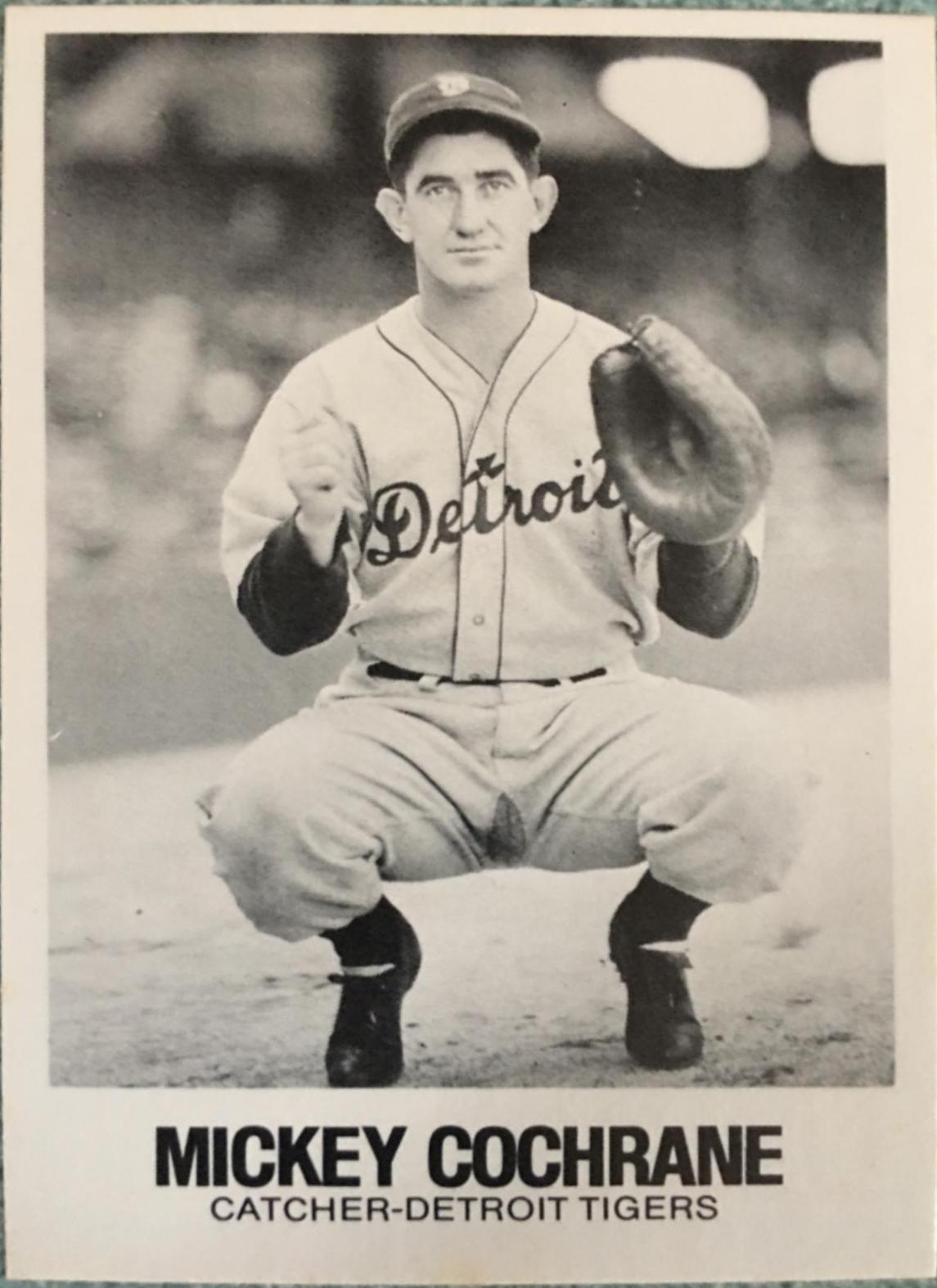 Mickey Cochrane #61 Baseball Cards 1979 TCMA Renata Galasso