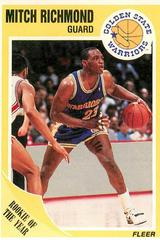 Mitch Richmond #56 Basketball Cards 1989 Fleer Prices