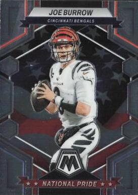 Joe Burrow #254 Football Cards 2023 Panini Mosaic