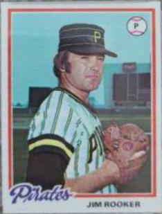 Jim Rooker #308 Baseball Cards 1978 Topps