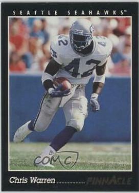 Chris Warren #29 Football Cards 1993 Pinnacle