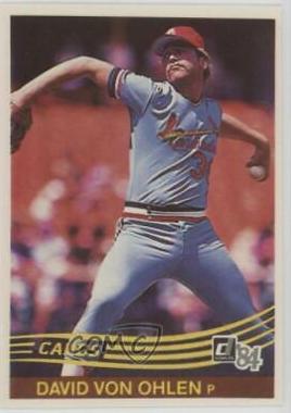 David Von Ohlen #205 Baseball Cards 1984 Donruss