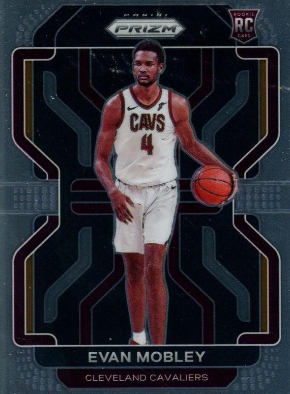 Evan Mobley #325 Basketball Cards 2021 Panini Prizm