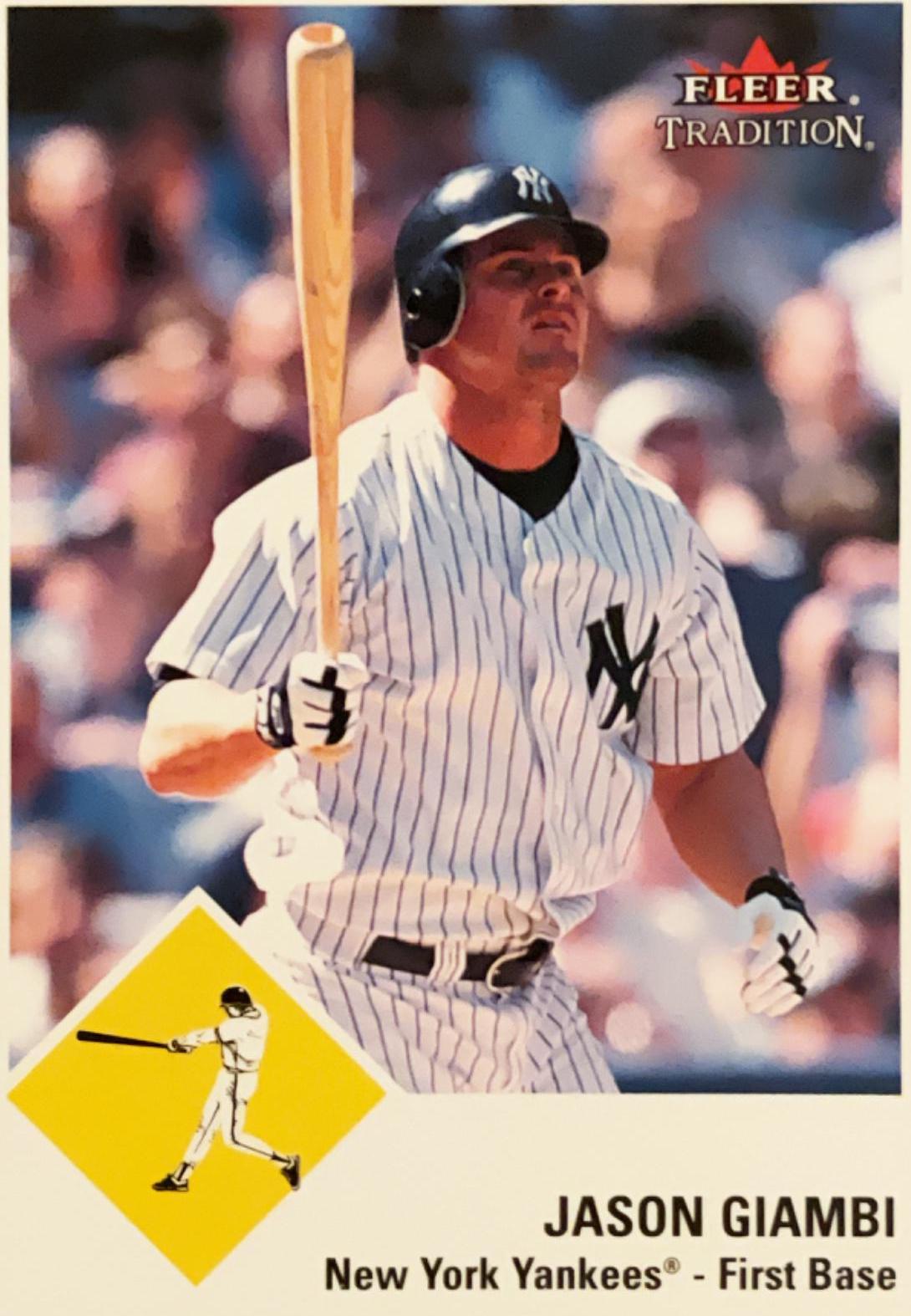 Jason Giambi #123 Baseball Cards 2002 Fleer Tradition