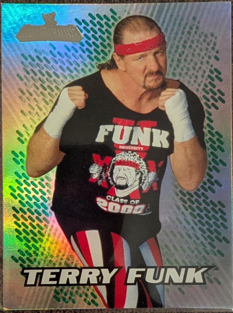 Terry Funk #F9 Wrestling Cards 2011 Topps WWE Champions Foil