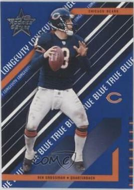 Rex Grossman #18 Football Cards 2004 Leaf Rookies & Stars