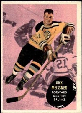 Dick Meissner #6 Hockey Cards 1961 Topps