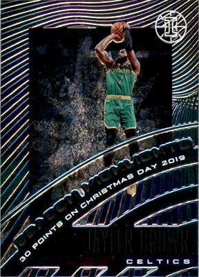 Jaylen Brown #10 Basketball Cards 2019 Panini Illusions Season Highlights