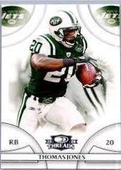 Thomas Jones #29 Football Cards 2008 Panini Donruss Threads