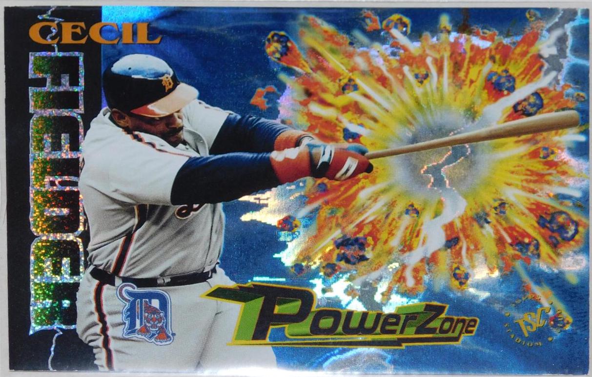 Cecil Fielder #PZ5 Baseball Cards 1995 Topps