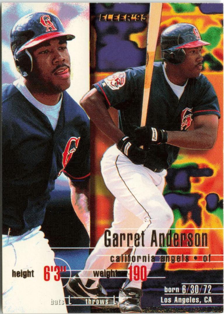 Garret Anderson #U-64 1995 Fleer Update Baseball
