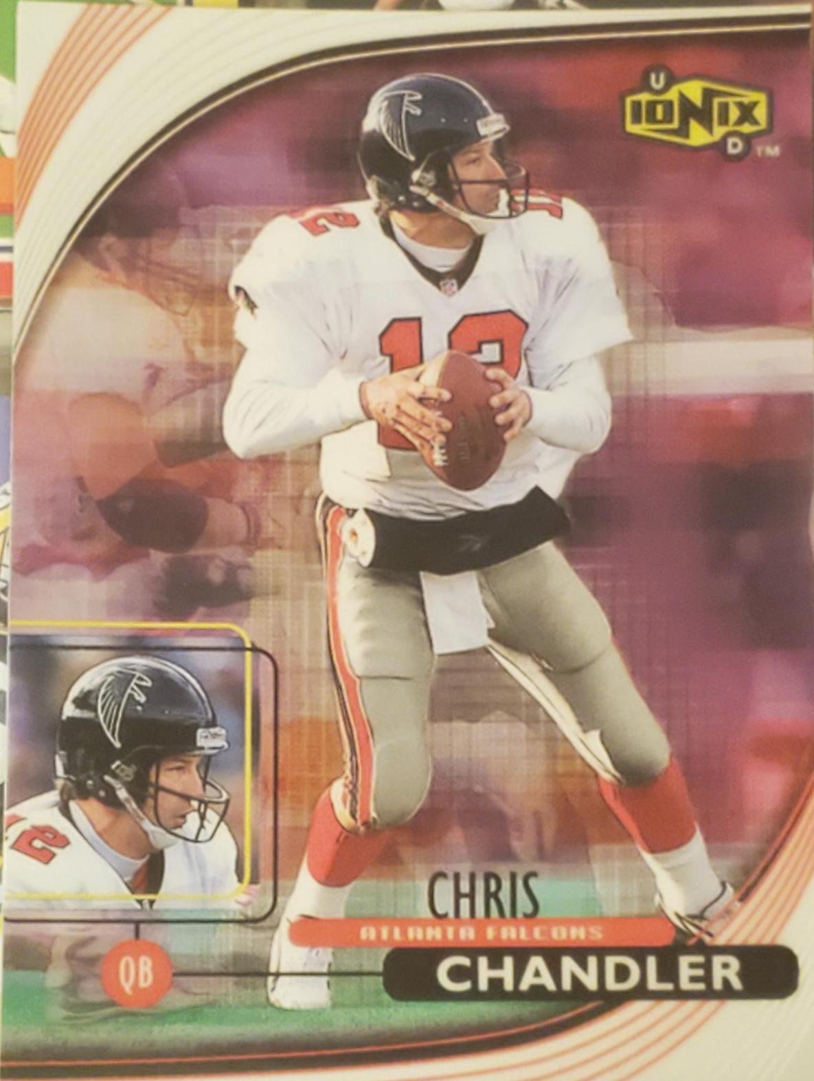 Chris Chandler #4 Football Cards 1999 UD Ionix