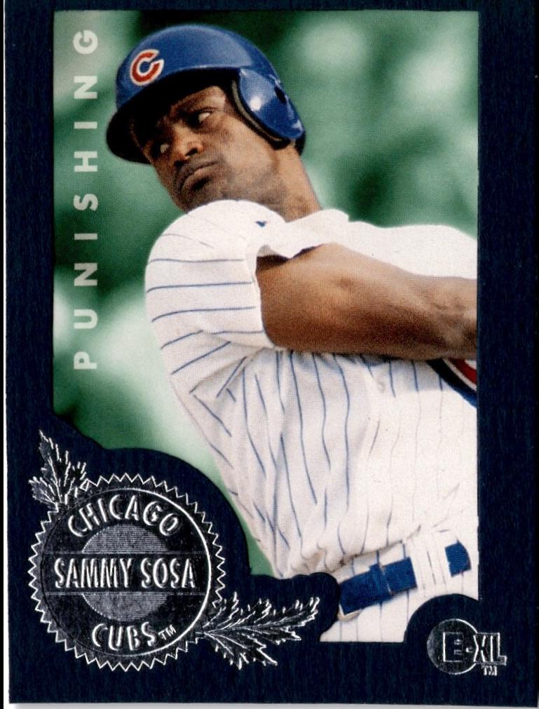 Sammy Sosa #160 1996 E Motion XL Baseball