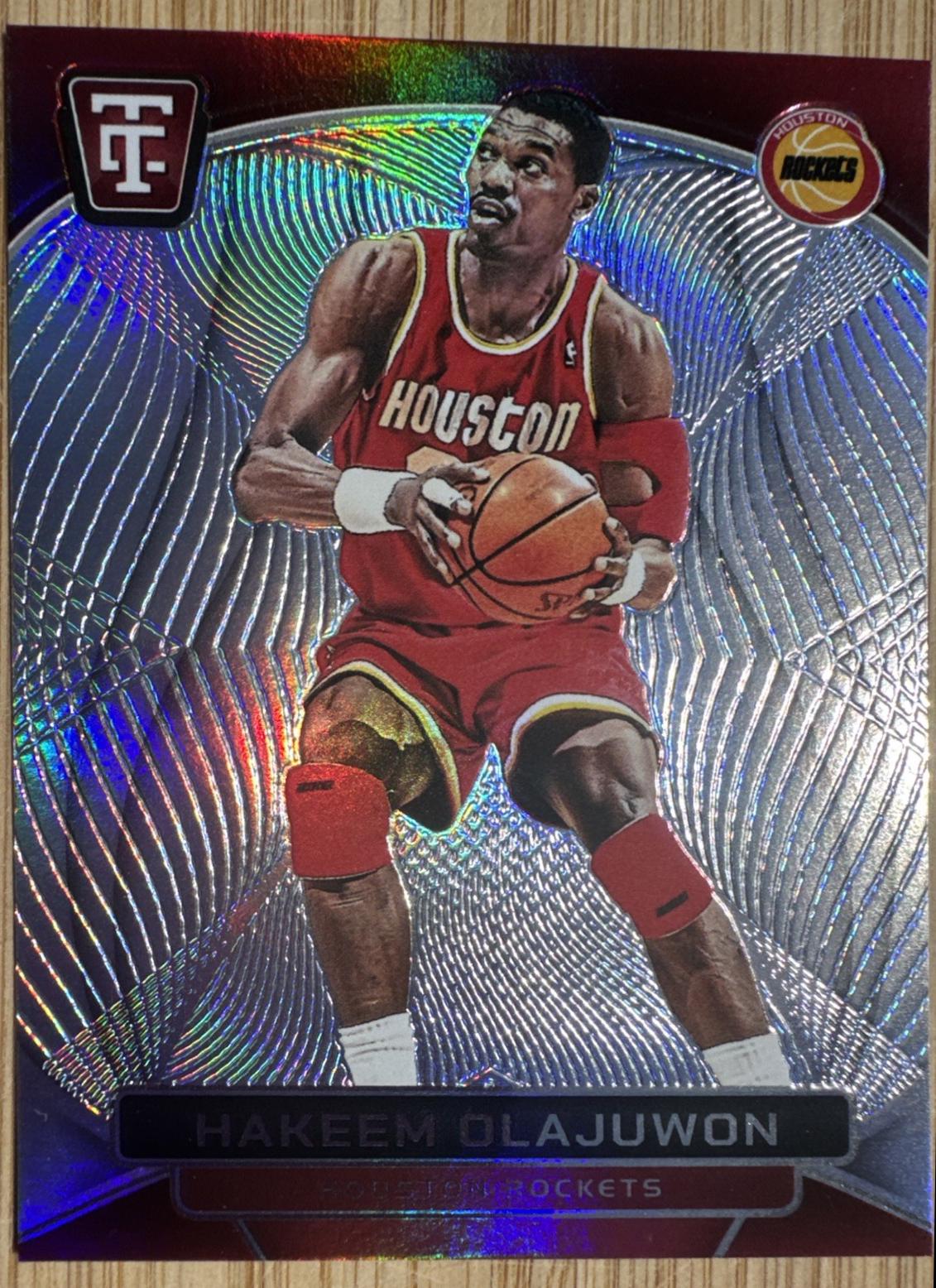 Hakeem Olajuwon #198 Basketball Cards 2024 Panini Totally Certified