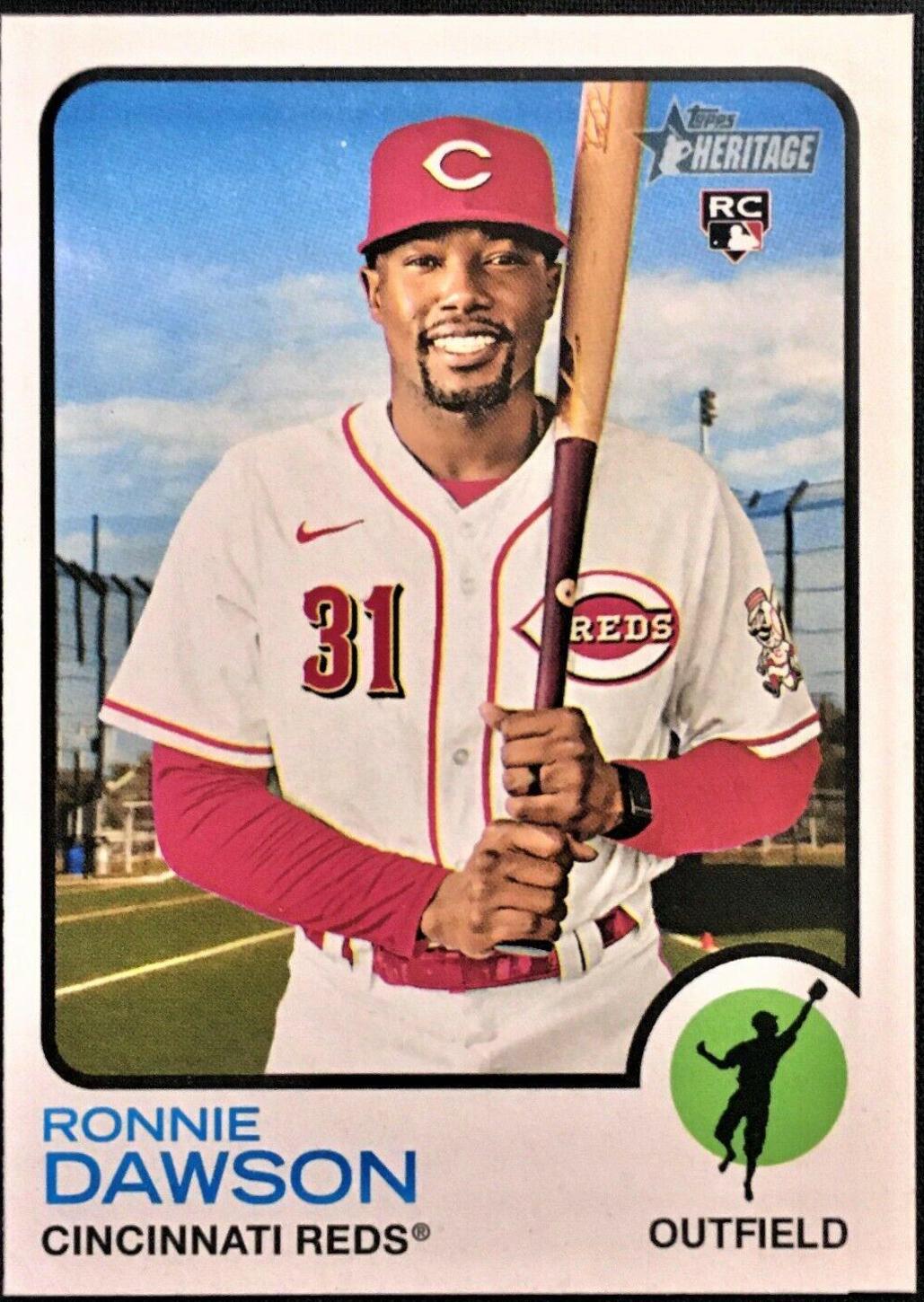 Ronnie Dawson #217 Baseball Cards 2022 Topps Heritage