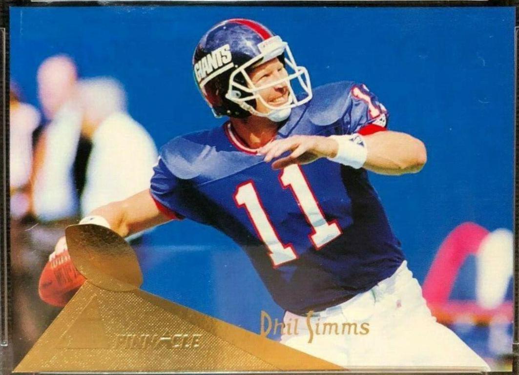 Phil Simms #5 Football Cards 1994 Pinnacle