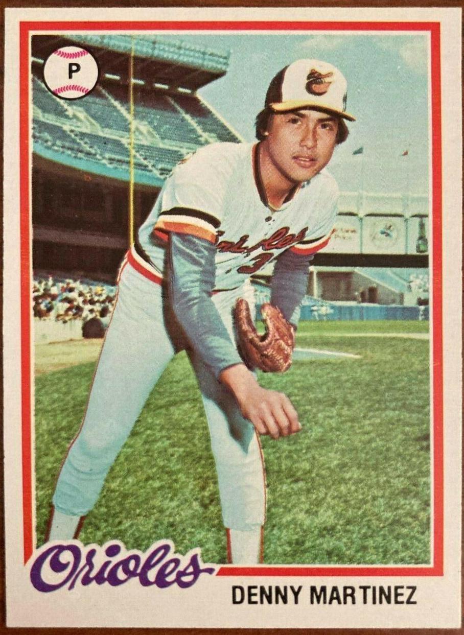 Denny Martinez #119 Baseball Cards 1978 Topps