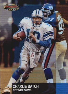 Charlie Batch #6 Football Cards 2001 Bowman's Best