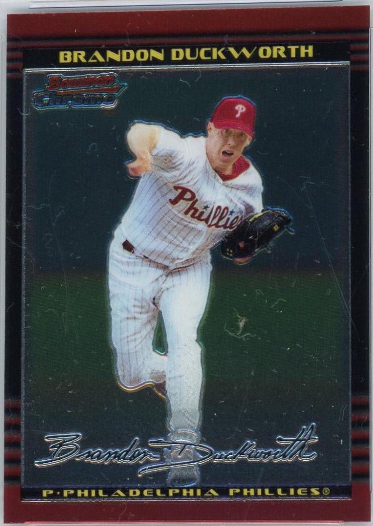 Brandon Duckworth #7 Baseball Cards 2002 Bowman Chrome