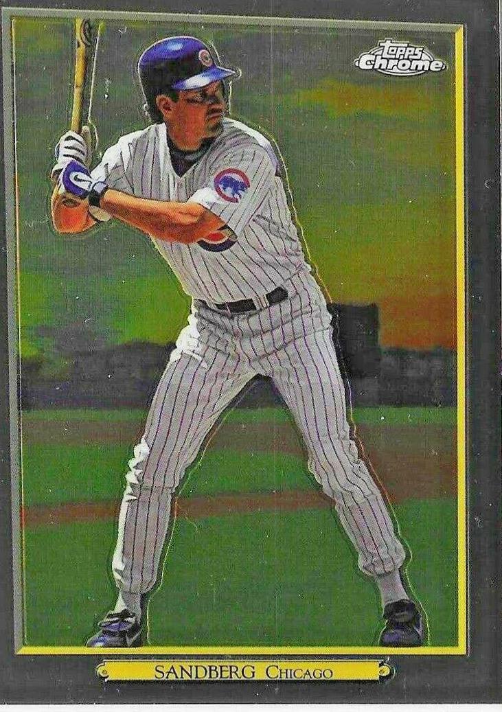 Ryne Sandberg #TRC-26 Baseball Cards 2020 Topps Turkey Red Chrome