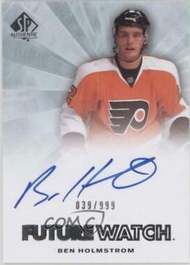 Ben Holmstrom #278 2011 Sp Authentic Hockey