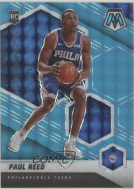 Paul Reed [Blue Fluorescent] #245 Prices | 2020 Panini Mosaic ...