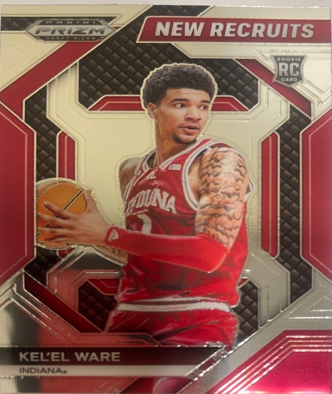 Kel'el Ware #11 Basketball Cards 2024 Prizm Draft Picks New Recruits