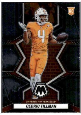 Cedric Tillman #22 2023 Panini Mosaic Draft Picks Football