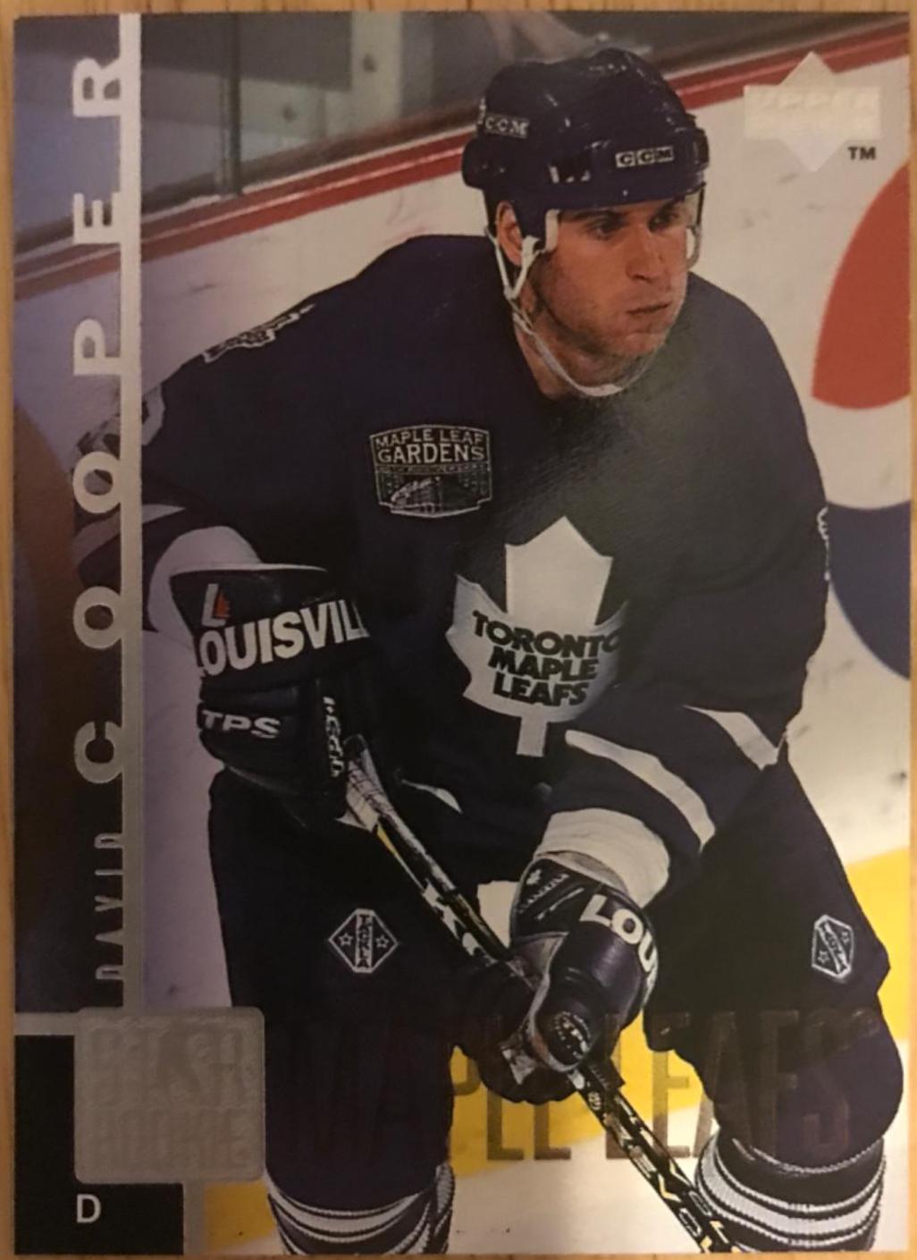 David Cooper #193 Hockey Cards 1997 Upper Deck