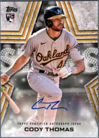 Cody Thomas #BSA-CT Baseball Cards 2023 Topps Series 2 Stars Autographs