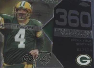 Brett Favre #BFC360 2008 Topps Chrome Brett Favre Collection Football