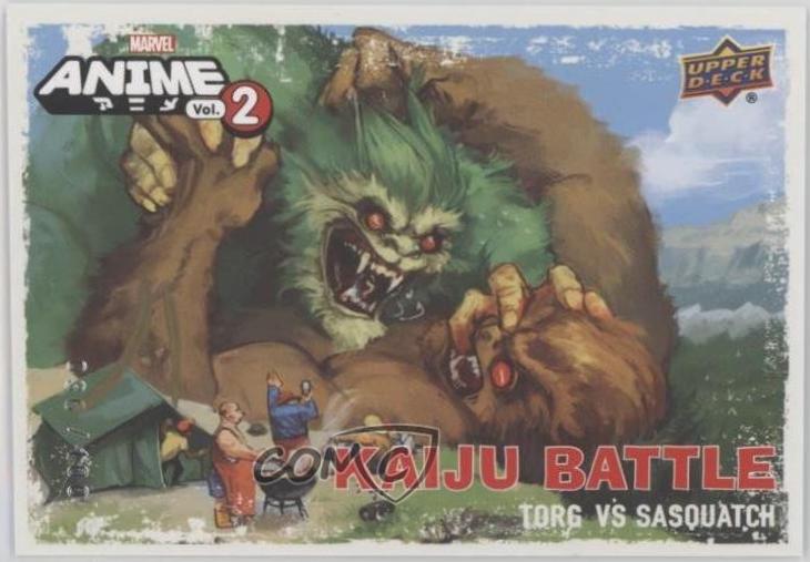 Andre Meister #KB-12 Marvel 2023 Upper Deck Anime Volume 2 Kaiju Battles Artist Autograph
