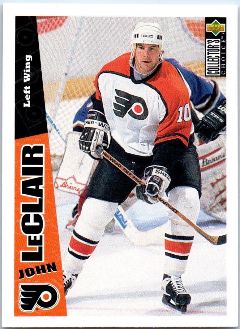John LeClair #190 Hockey Cards 1996 Collector's Choice