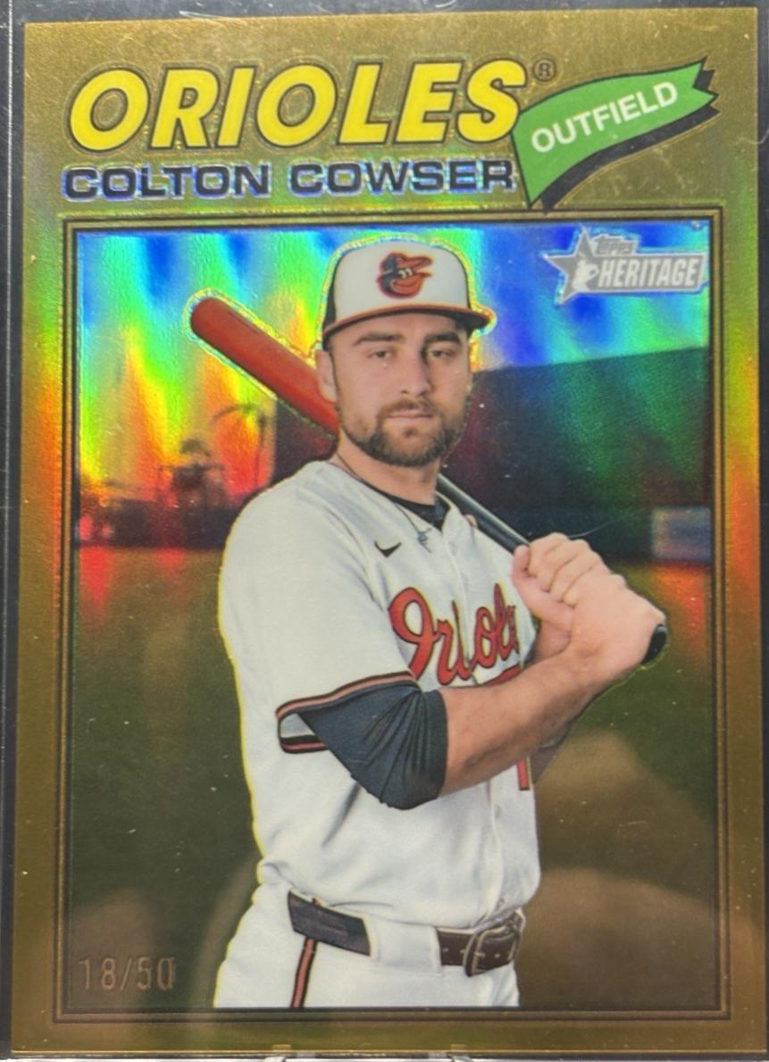 Colton Cowser [Gold Bordered Chrome] #338