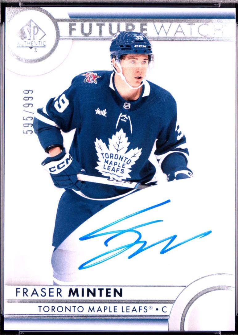 Fraser Minten #168 2023 Sp Authentic Hockey