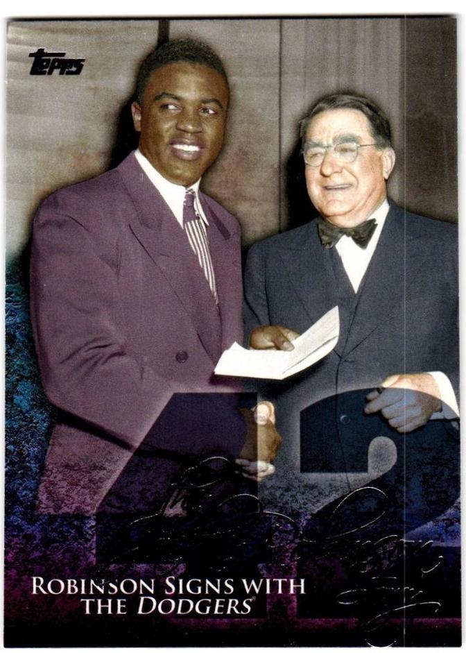 Jackie Robinson #JR-4 Baseball Cards 2015 Topps Jackie Robinson Story