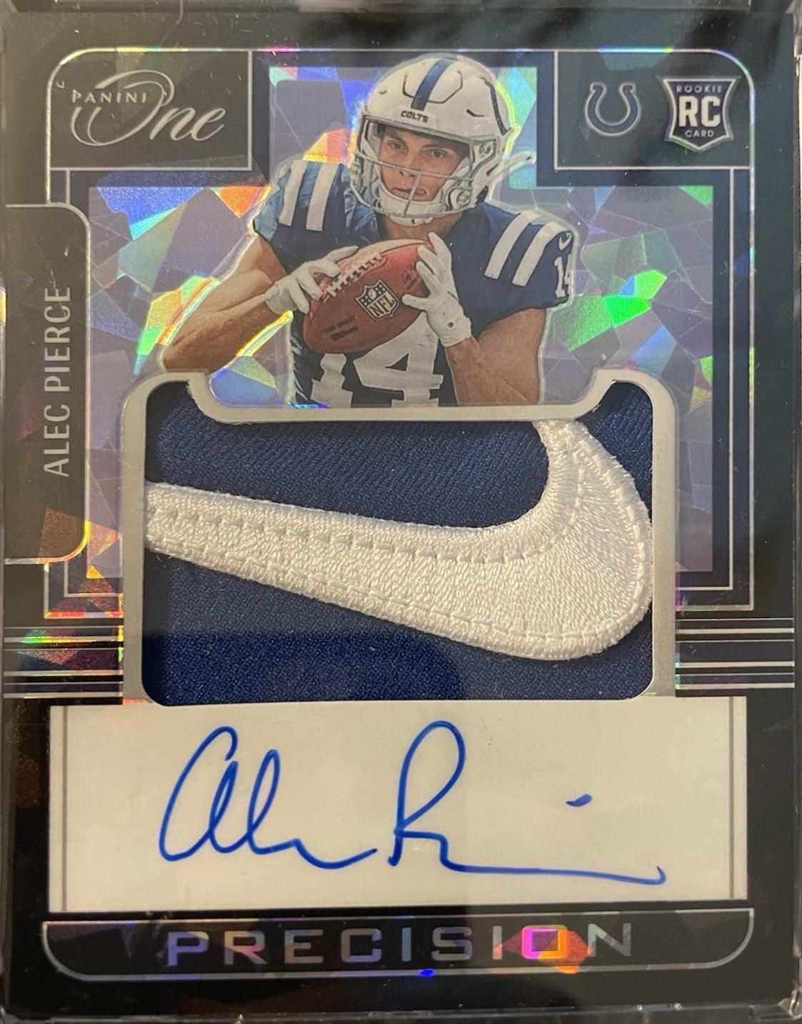 Alec Pierce [Precision Patch Autograph Black] #318