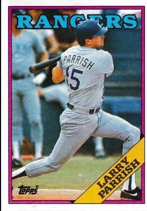 Larry Parrish #490 Baseball Cards 1988 Topps