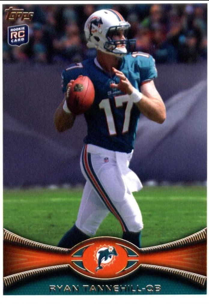 Ryan Tannehill #134 Football Cards 2012 Topps